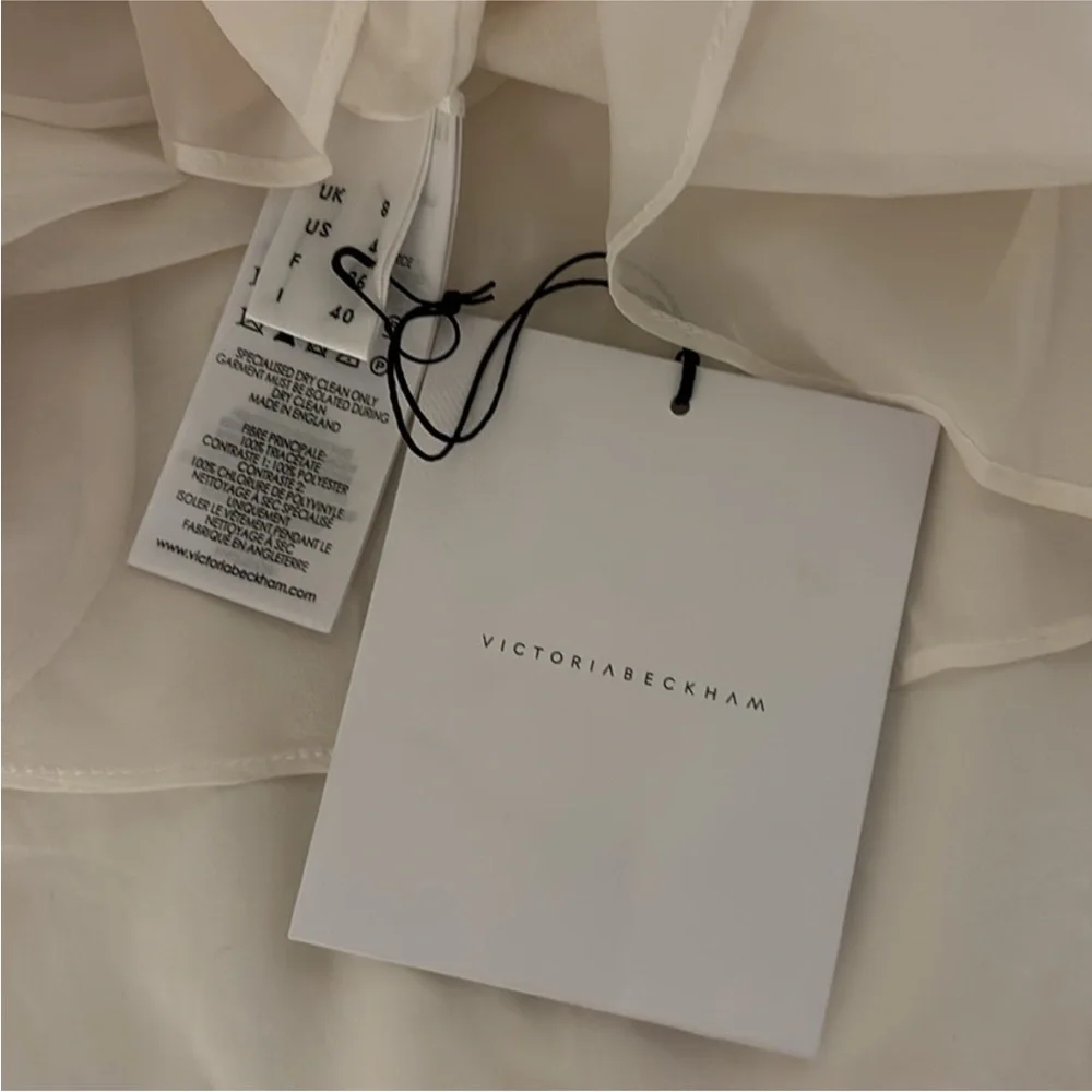 Victoria Beckham Sequin Detail Midi Skirt $1415 - Picture 5 of 6